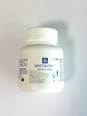 Кристалон Бял 13:5:26+3MgО+микроелементи Кристалон бял 200 г