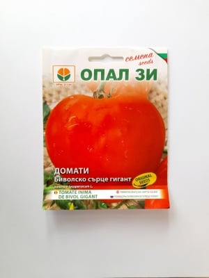 Домати Биволско сърце ГИГАНТ - червени едри и много вкусни плодове