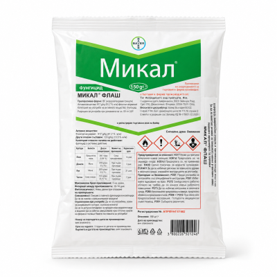 Микал Флаш - Системно-контактен фунгицид за контрол на обикновена мана и екскориоза по лозя
