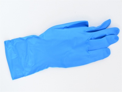 Работни ръкавици от нитрил сини